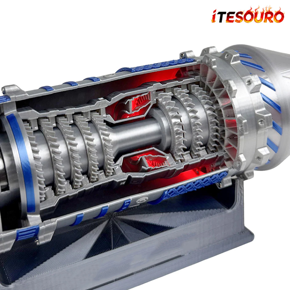 NIKOLATOY® J-35A fighter turbojet engine model (Airshow Limited)