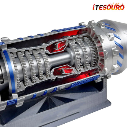NIKOLATOY® J-35A fighter turbojet engine model (Airshow Limited)