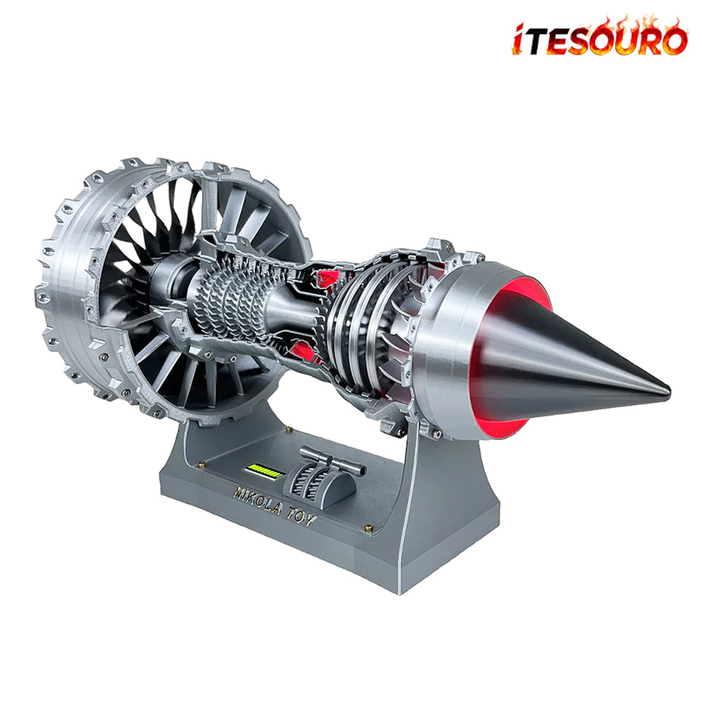 NIKOLATOY® Final version of Rolls Royce Trent 900 turbofan engine model (40cm/15.7in)