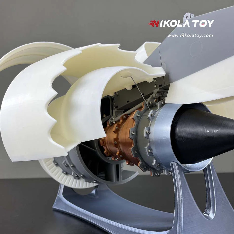 NikolaToy™ TR900 Turbofan engine model - Full version