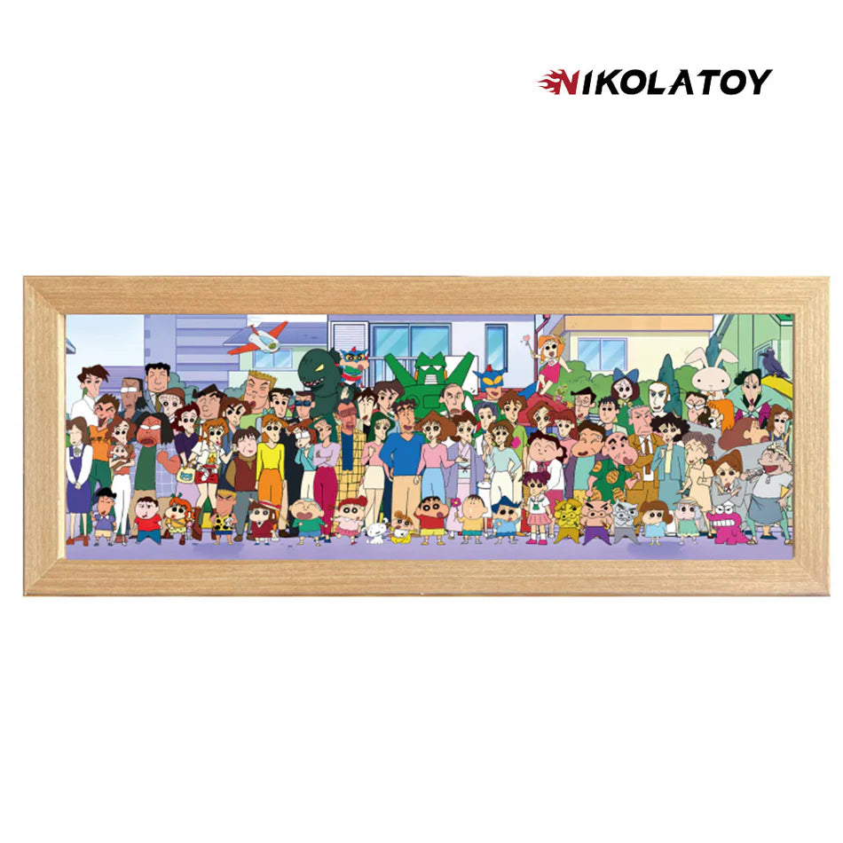 NIKOLATOY®Creative Family Photo Acrylic Stereoscopic Painting (LED Light)