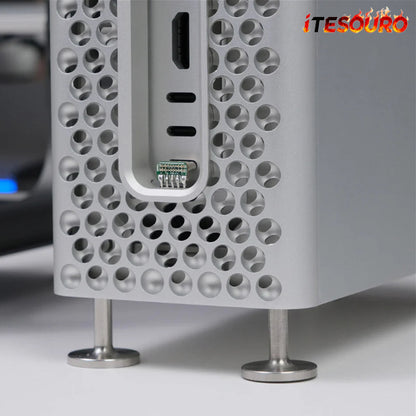 NIKOLATOY® Modular alloy magnetic suction Macmini protective shell
