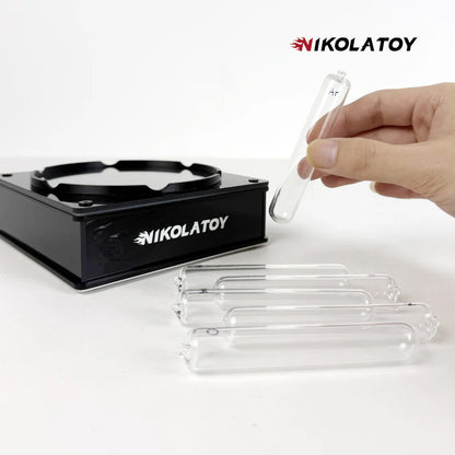 NIKOLATOY® Tesla plasma reaction glass sealed rare gas light-emitting tube