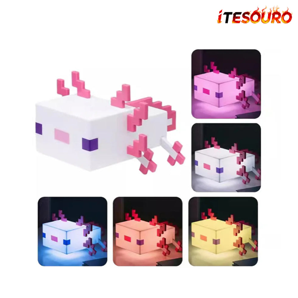 NIKOLATOY®Minecraft Creative Night Light & Toy