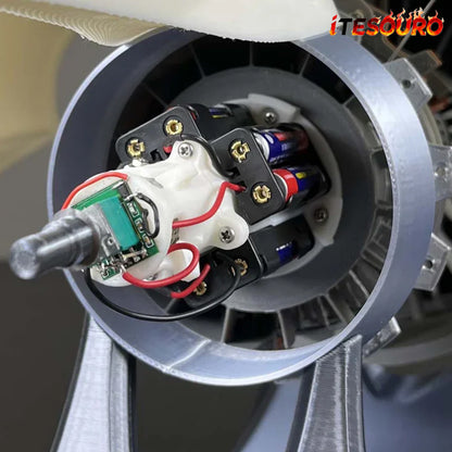 NikolaToy™ TR900 Turbofan engine model - Full version
