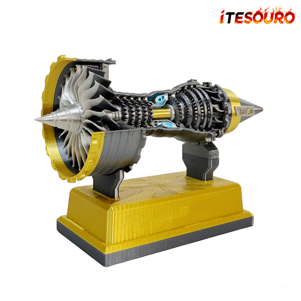 NIKOLATOY® Miniature Trent 900 turbofan engine model（12cm/4.8in）