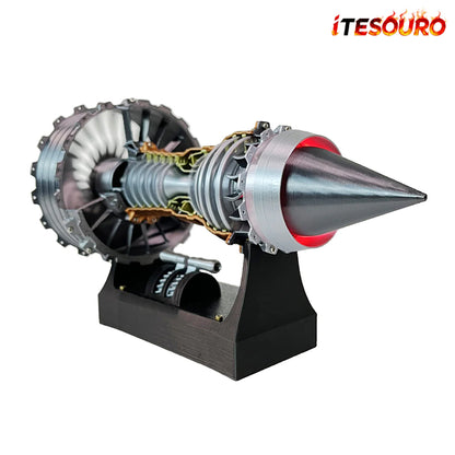 NIKOLATOY® Gift box limited edition!! TR900 Turbofan engine model (24cm / 10in)