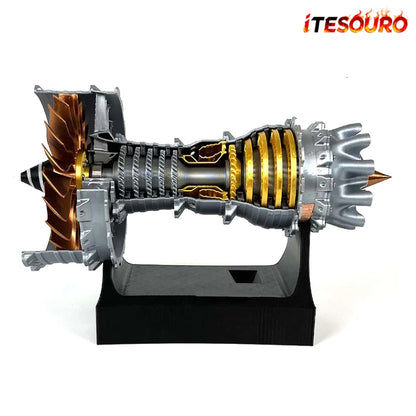 NikolaToy™ TR900 Turbofan engine model (20cm / 7.8in) Hot sale!!