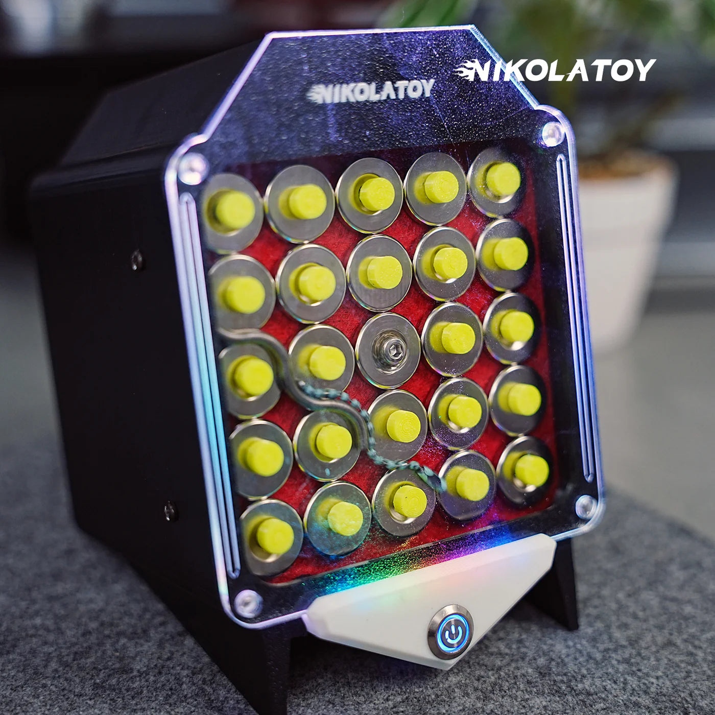 NIKOLATOY®Creative Desktop Greedy Snake