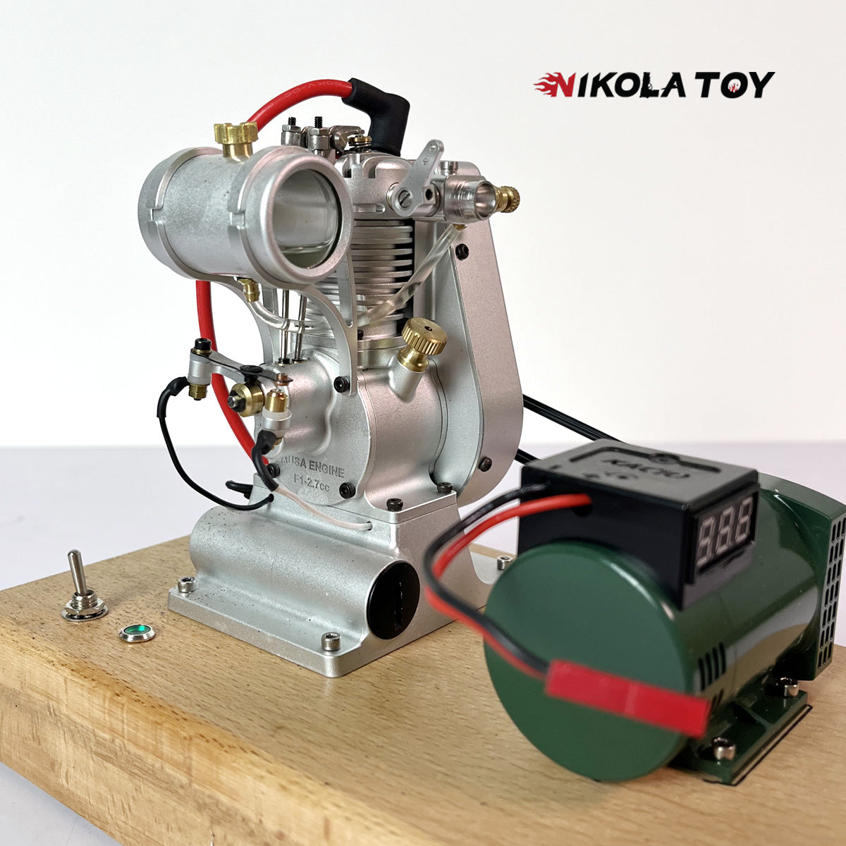 NIKOLATOY® MUSA Micro single cylinder four stroke forced air-cooled engine