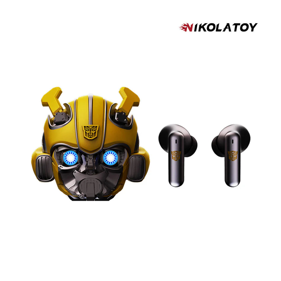 NIKOLATOY®Transformers Bumblebee H1 Earphones