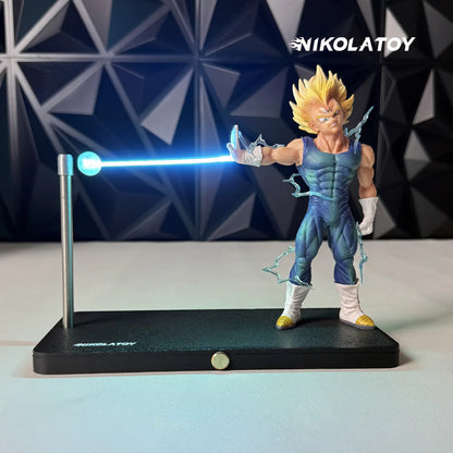 NIKOLATOY®Dragon Ball Vegeta Magnetic Night Light Set (including Half Body Statue)