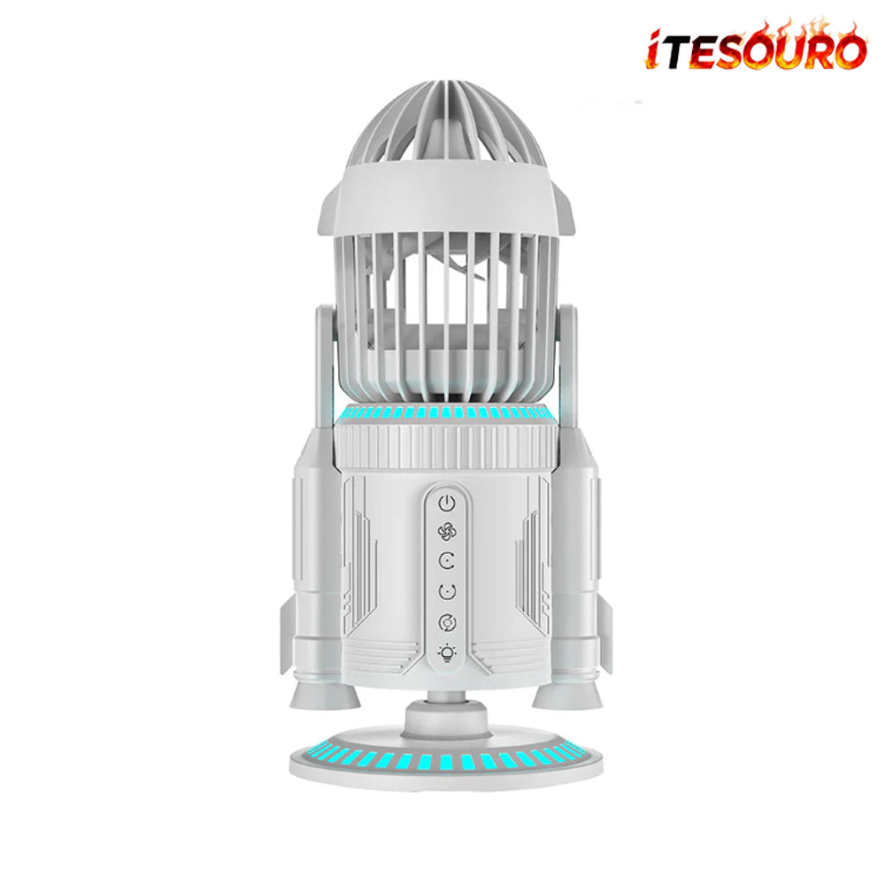 NIKOLATOY®Creative Rocket Desktop Fan – NIKOLA TOY