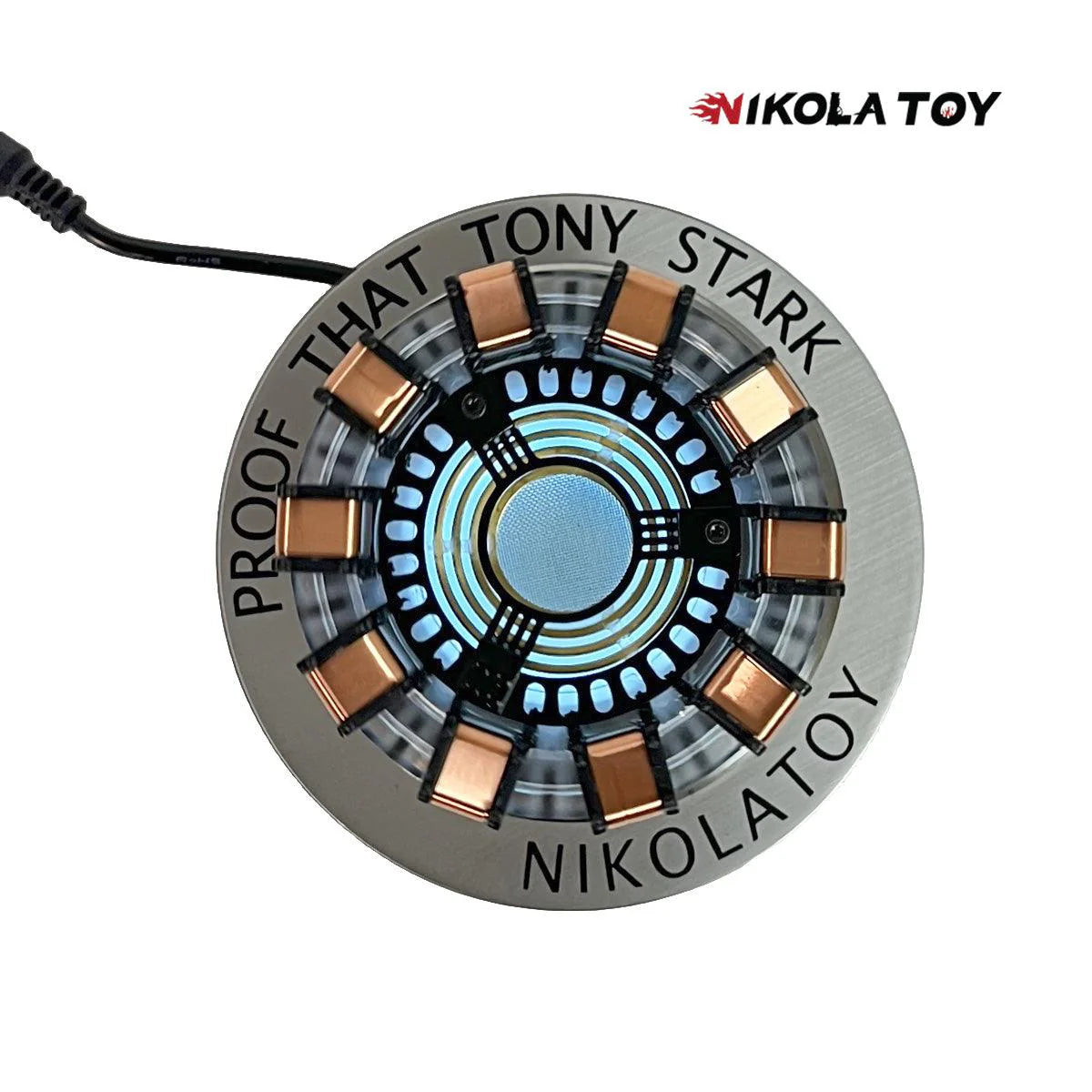 NIKOLATOY® Maglev Iron Man Ark Reactor