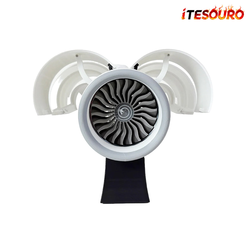 NIKOLATOY® Small size (35cm/13in) Rolls Royce Trent 900 turbofan engine model