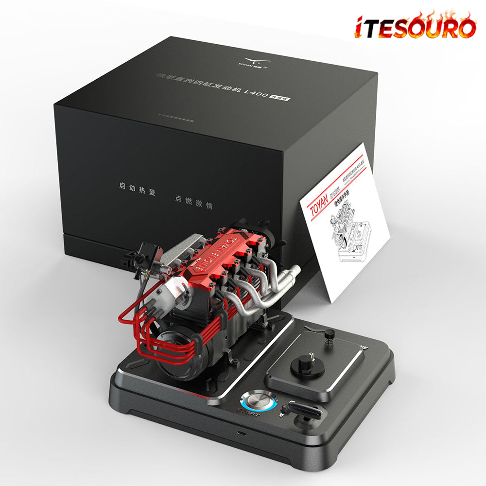 NikolaToy™ Toyan L400 Micro internal combustion engine - Gift set