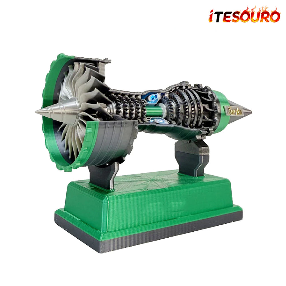 NIKOLATOY® Miniature Trent 900 turbofan engine model（12cm/4.8in）