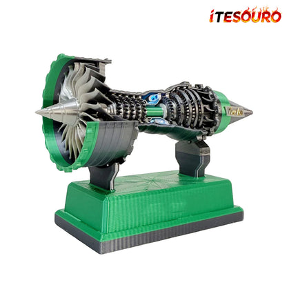 NIKOLATOY® Miniature Trent 900 turbofan engine model（12cm/4.8in）