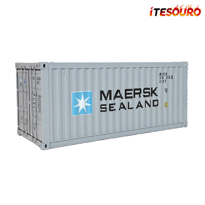 NIKOLATOY® MAERSK large-sized container model toy with LED display box(Multiple containers can be connected in series)