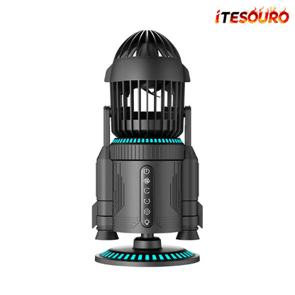 NIKOLATOY®Creative Rocket Desktop Fan – NIKOLA TOY