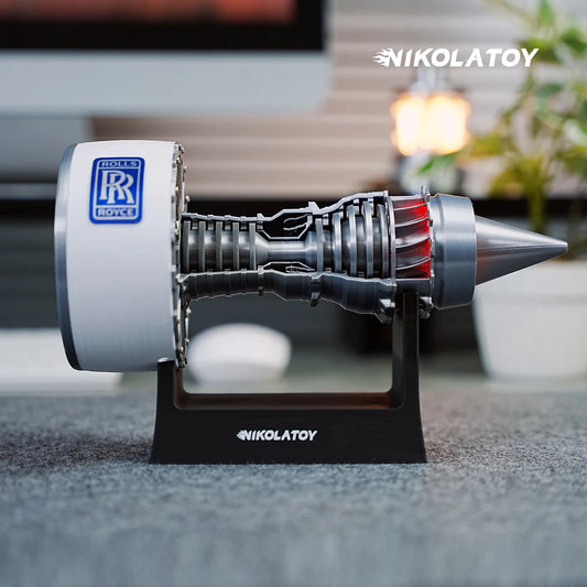 NikolaToy™ All New TR900 Turbofan engine model (23cm / 9in)