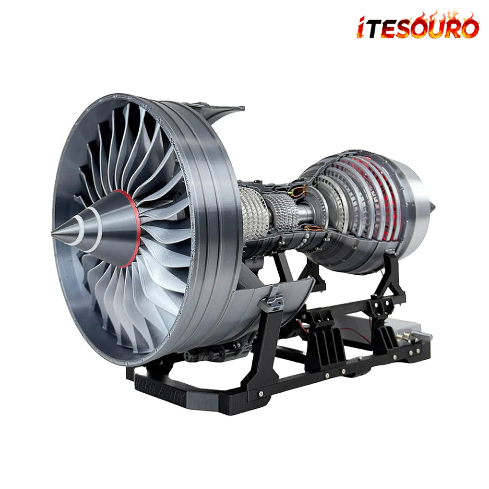 NIKOLATOY® Highly restored Rolls Royce Trent 900 turbofan engine model (55cm/22in)