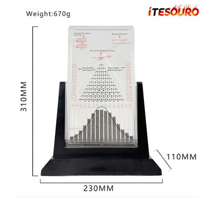 NIKOLATOY® Galton board normal distribution model