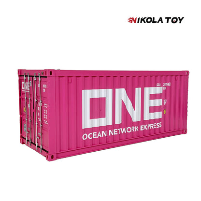 NIKOLATOY® MAERSK large-sized container model toy with LED display box(Multiple containers can be connected in series)