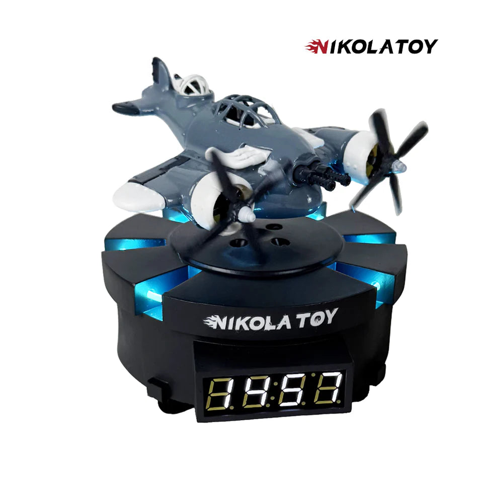 NIKOLATOY®Creative Maglev Steampunk Fighter