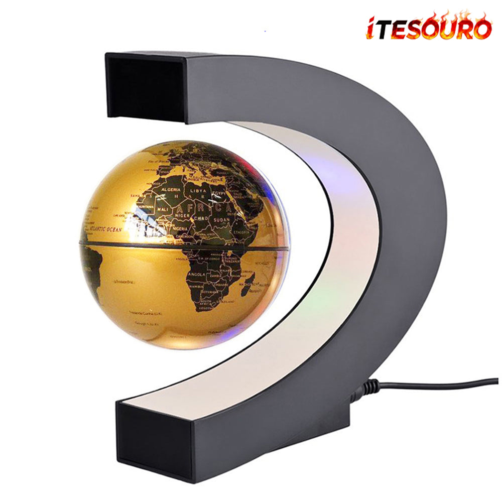 iTESOURO® High tech desktop ornaments floating earth