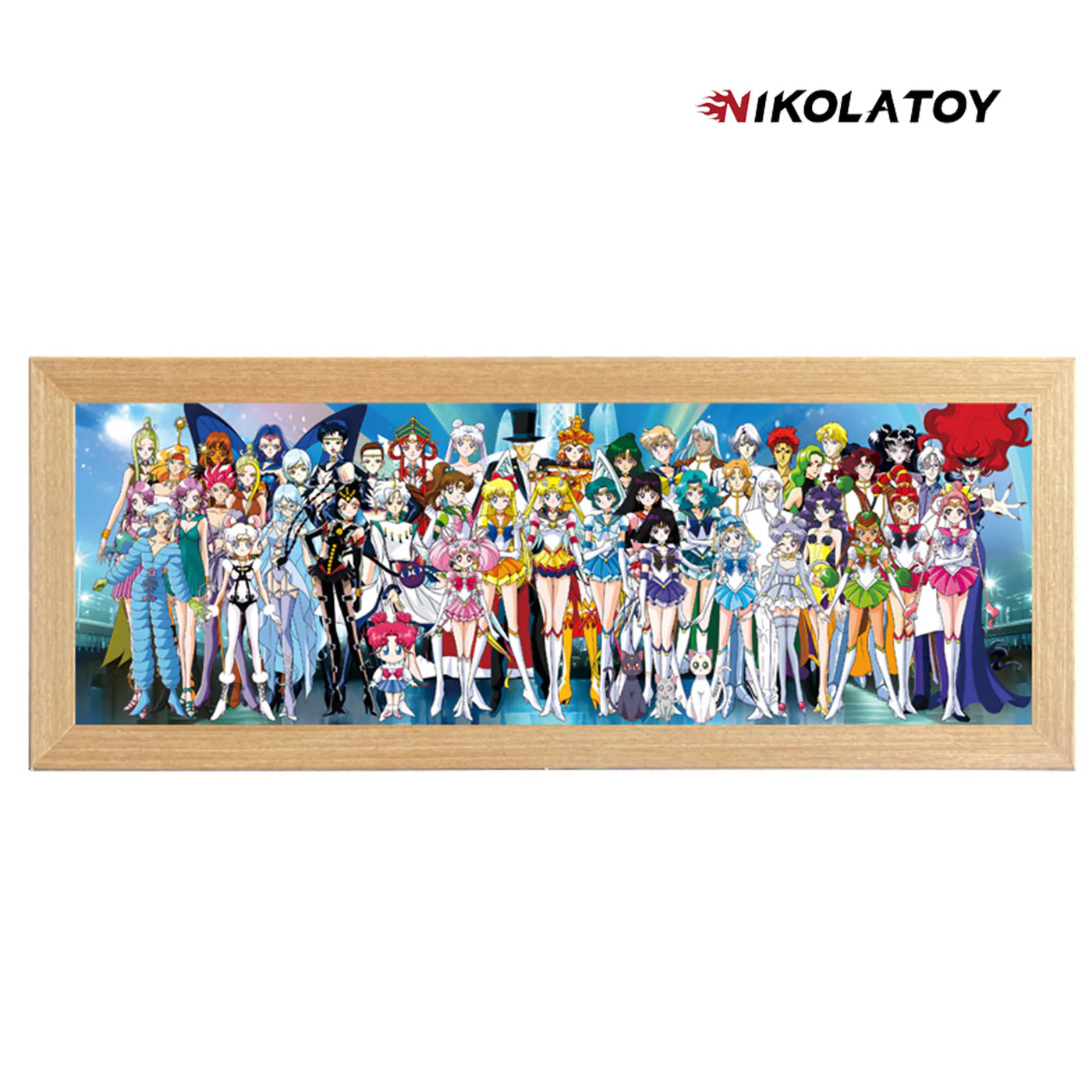 NIKOLATOY®Creative Family Photo Acrylic Stereoscopic Painting (LED Light)