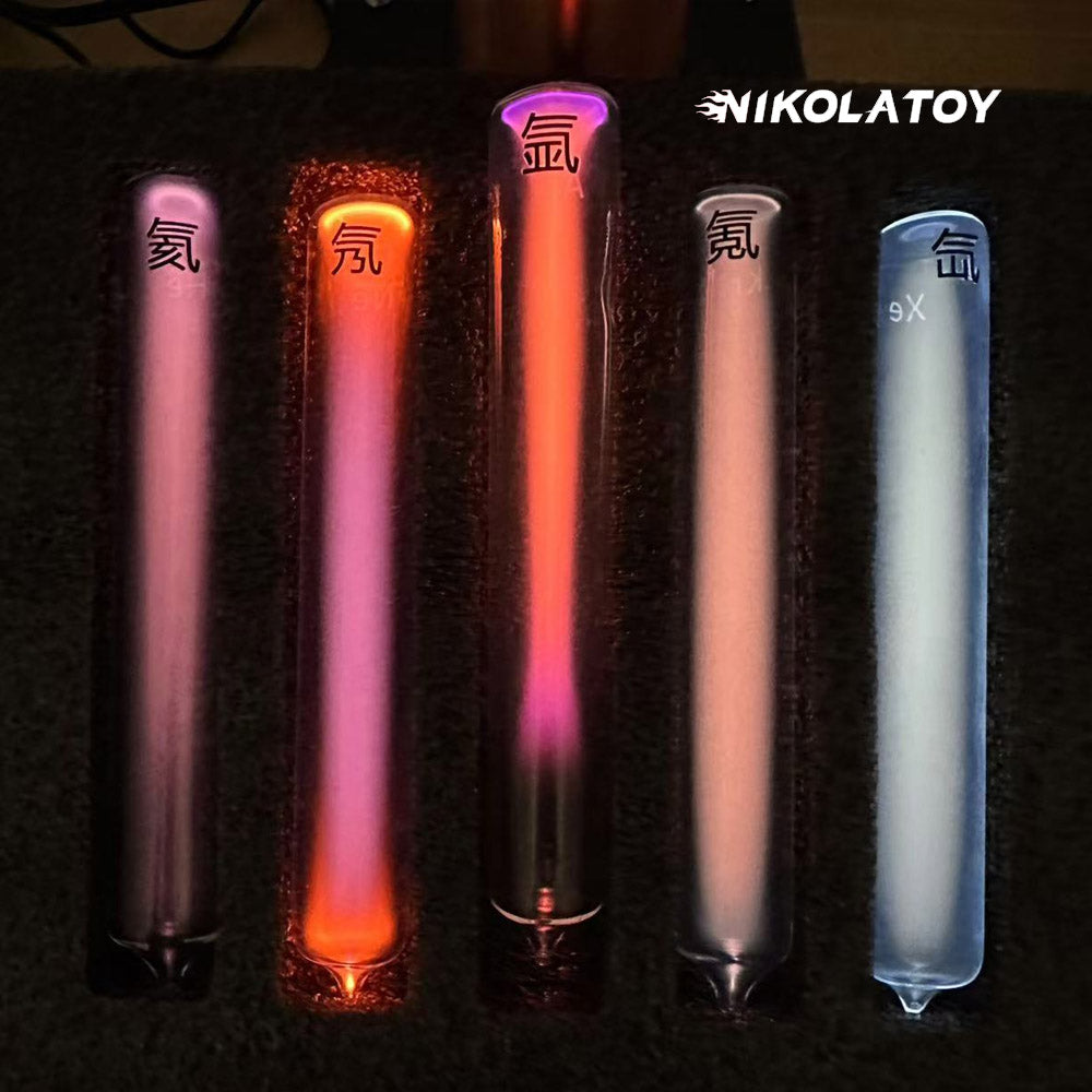 NIKOLATOY® Tesla plasma reaction glass sealed rare gas light-emitting tube