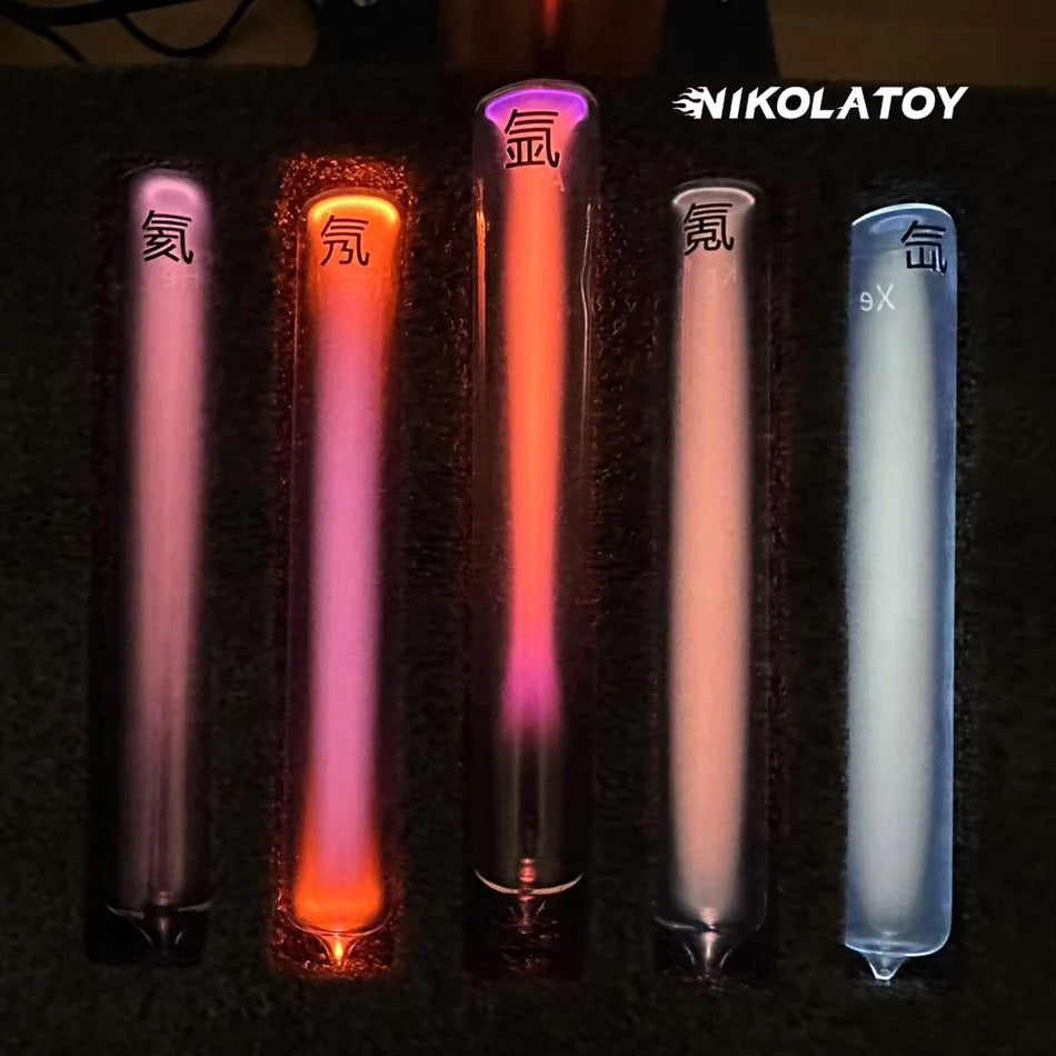 NIKOLATOY® Tesla plasma reaction glass sealed rare gas light-emitting tube