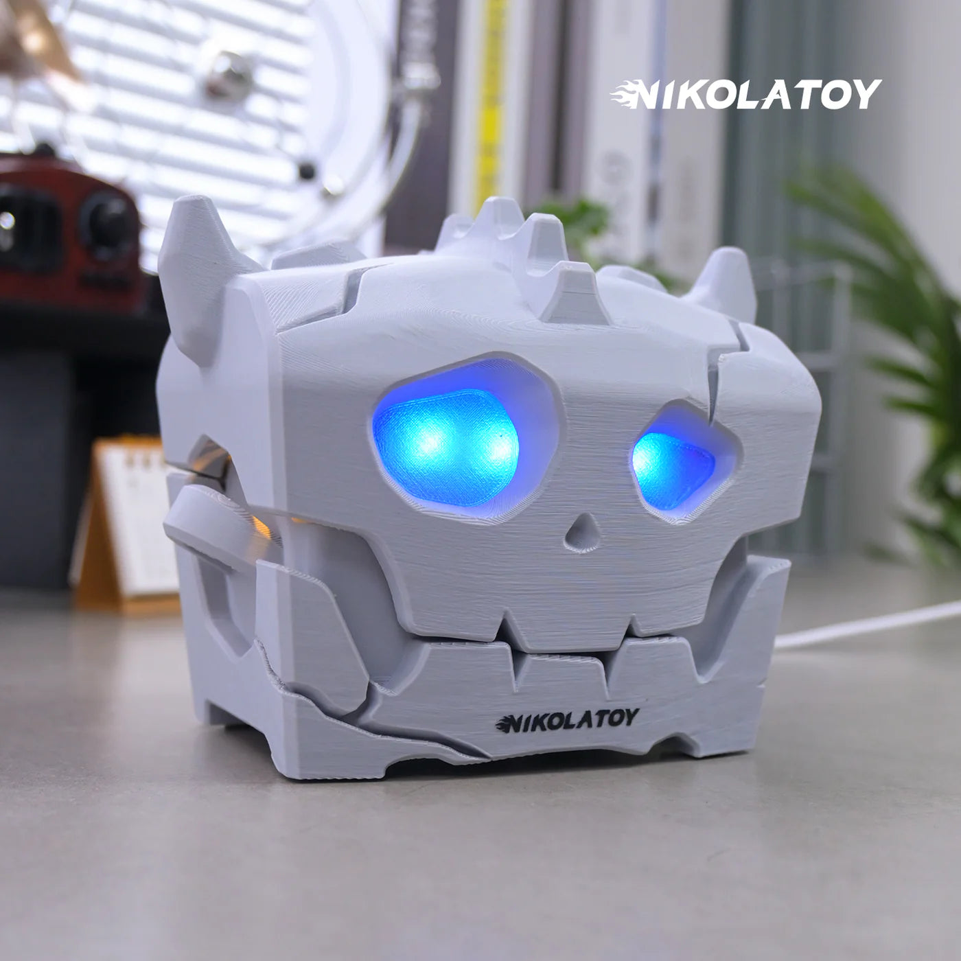 NIKOLATOY®Zelda Pokoblin Voice Control Cassette Storage Box