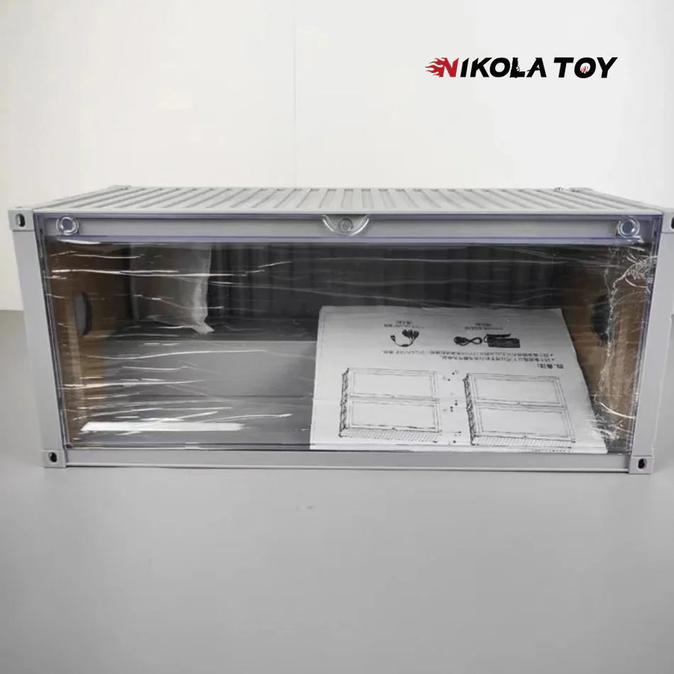 NIKOLATOY® MAERSK large-sized container model toy with LED display box(Multiple containers can be connected in series)