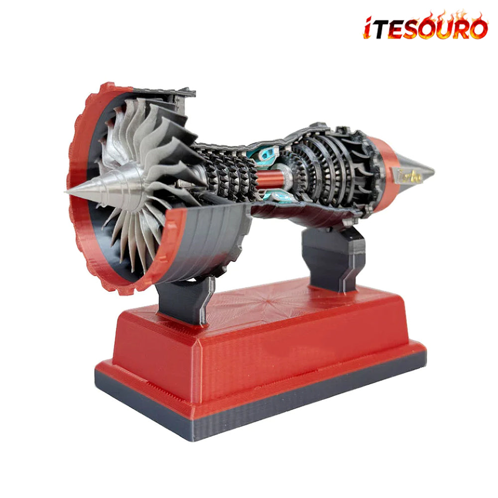 NIKOLATOY® Miniature Trent 900 turbofan engine model（12cm/4.8in）