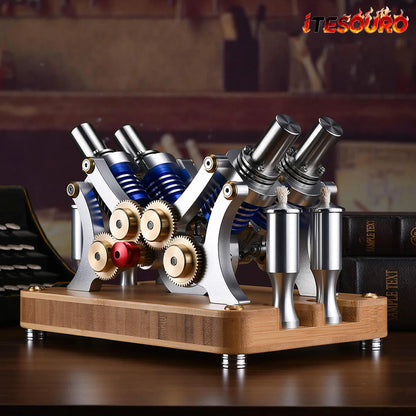 NIKOLATOY® High performance precision Stirling engine M20 series