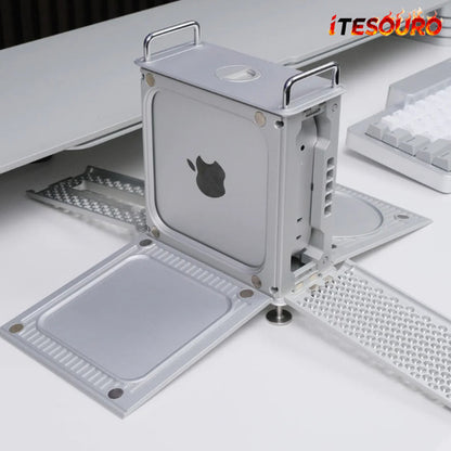 NIKOLATOY® Modular alloy magnetic suction Macmini protective shell