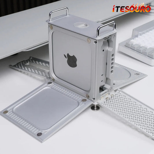 NIKOLATOY® Modular alloy magnetic suction Macmini protective shell