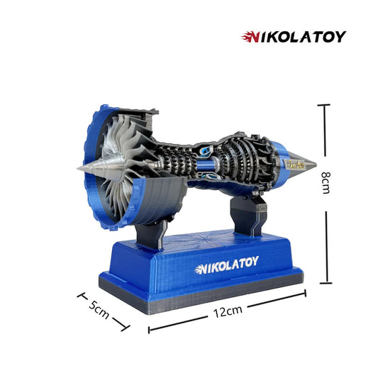 NIKOLATOY® Miniature Trent 900 turbofan engine model（12cm/4.8in）