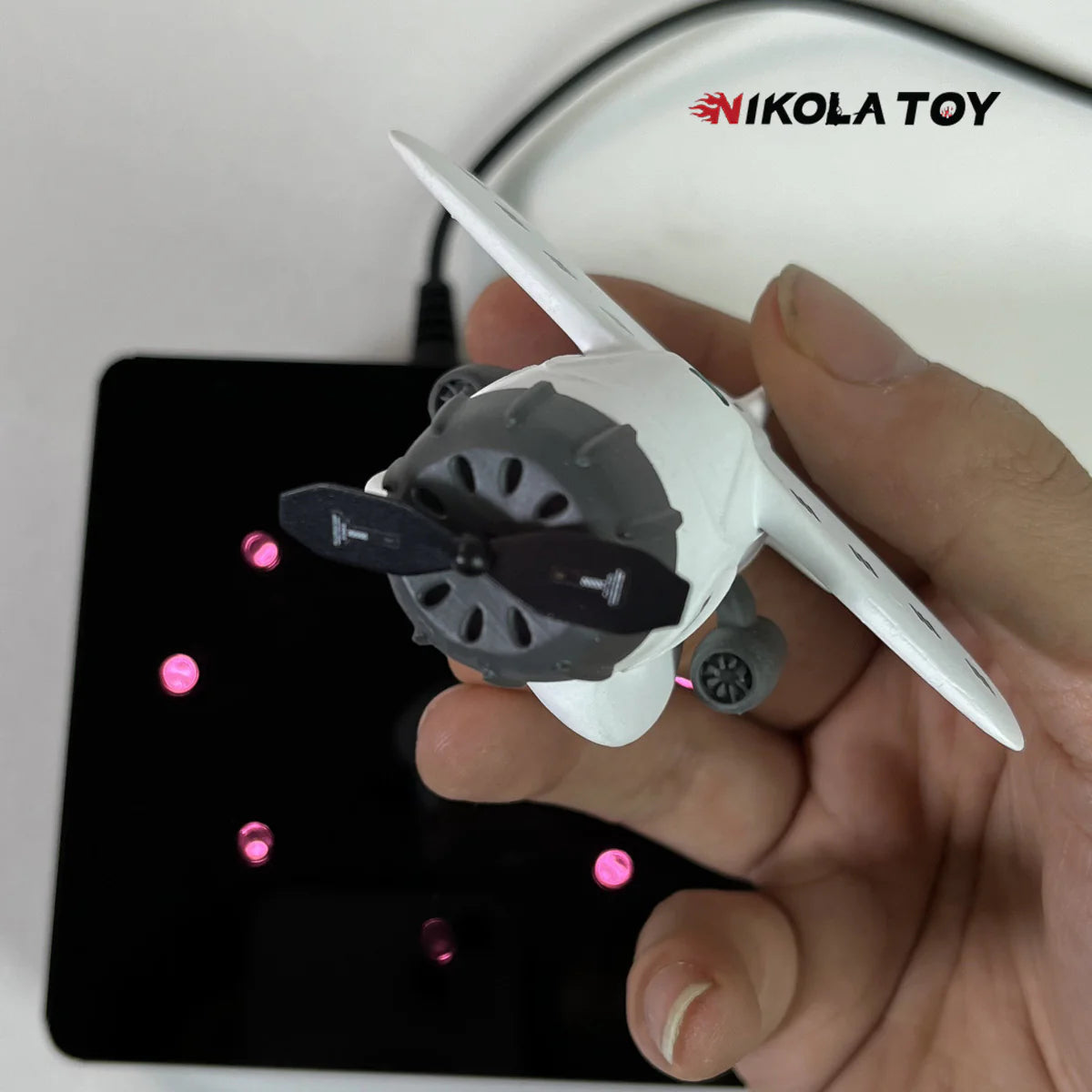 NIKOLATOY® Cute Maglev Mini Aircraft - Creative Clock