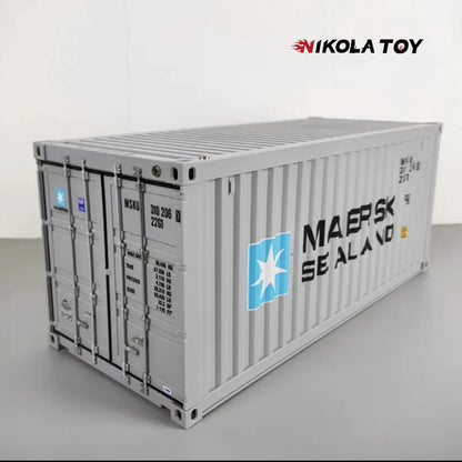 NIKOLATOY® MAERSK large-sized container model toy with LED display box(Multiple containers can be connected in series)
