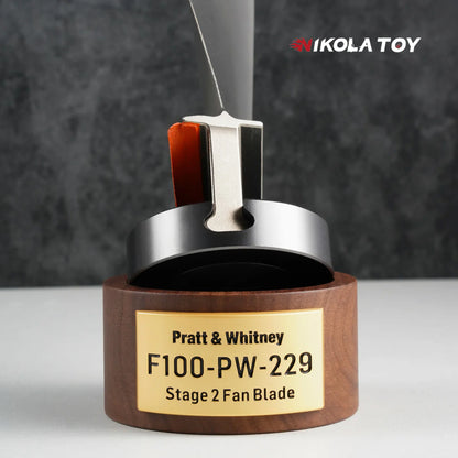 NIKOLATOY®F-16 Falcon F100-PW-229.STG.2 Fan Blade