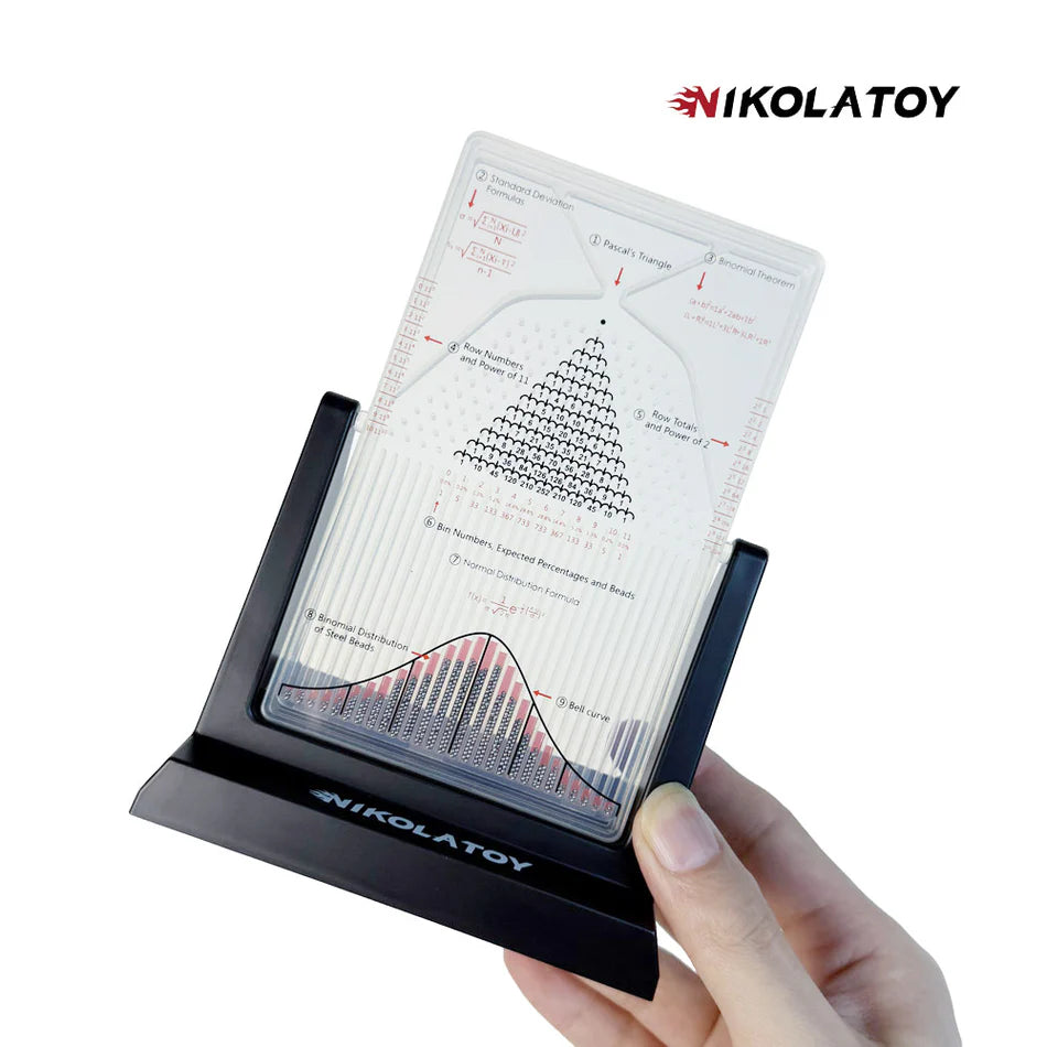 NIKOLATOY® Galton board normal distribution model