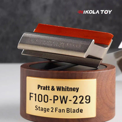 NIKOLATOY®F-16 Falcon F100-PW-229.STG.2 Fan Blade