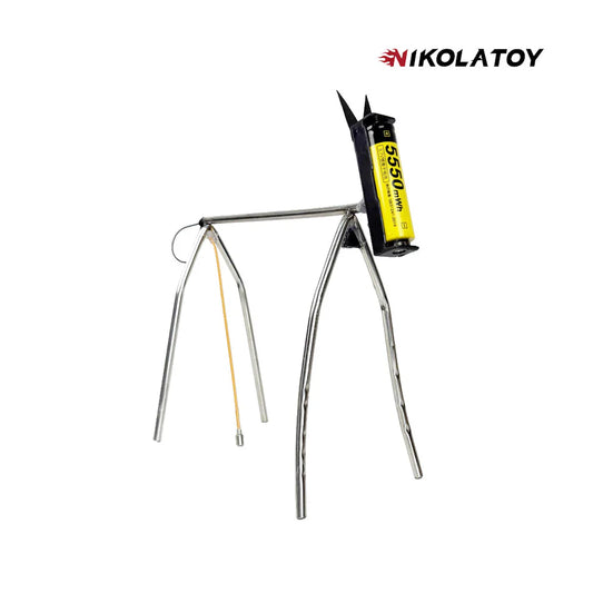 NIKOLATOY® Cute skinny dog light